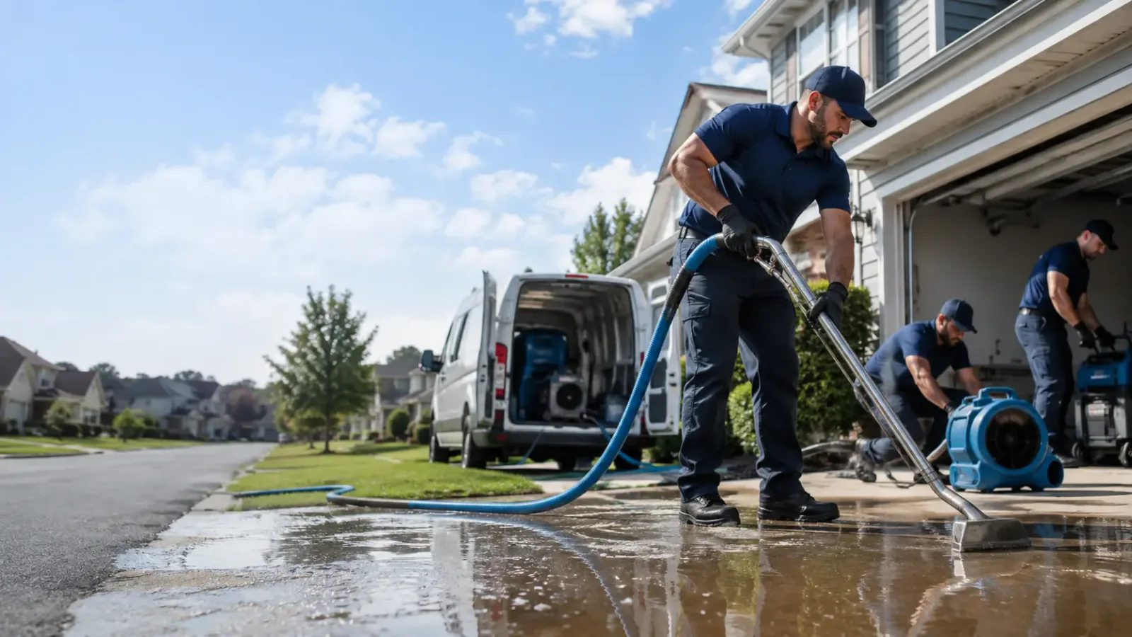 Flood Damage Restoration in Minford, OH